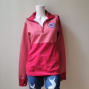 Adidas LA Clippers Red Climalite Half-Zip Pullover (Women’s Small)